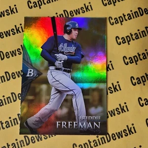 Freddie Freeman 2014 Bowman Platino #49 Oro SP Paralelo! Atlanta Braves - Imagen 1 de 2