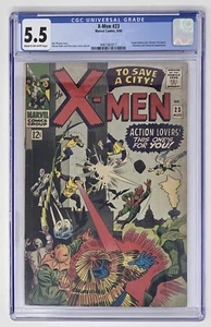 X-Men #23 CGC 5.5 Marvel Comics (1966) Roy Thomas, Dick Ayers & Werner Roth - Bild 1 von 3