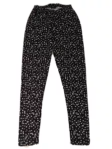 SIMPLY BE BLACK & WHITE PRINT COMFORTABLE LEGGINGS SZ 10 NEW - Picture 1 of 2