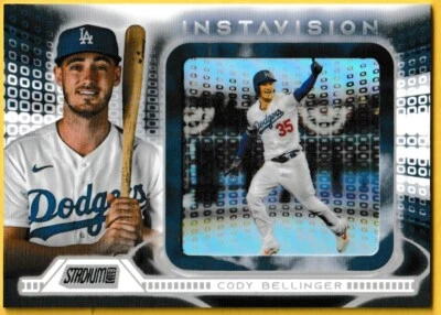 2021 Topps Stadium Club Instavision SP Cody Bellinger IR-CBE Chicago Cubs - Image 1 of 3