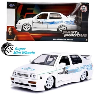 Jada 1:24 Fast & Furious Jesse’s 2005 Volkswagen Jetta – White #99591 - Picture 1 of 8