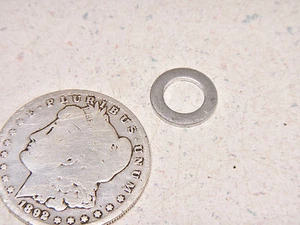 MOTO GUZZI NOS 17mm O.D./10mm I.D. ALUMINUM SLEALING WASHER 10528900 - Picture 1 of 1