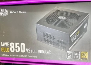 Cooler Master MWE 850 V2 850W 80 Plus Gold Power Supply (US Plug) - Picture 1 of 6