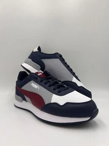 Zapatos para hombre PUMA 43 Adaptor zapatos casuales cuero / zapatillas multicolor comodidad - Imagen 1 de 12