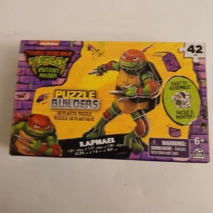 Teenage Mutant Ninja Turtle Mutant Mayhem Puzzle Builders Raphael. 42 Pieces - Picture 1 of 1