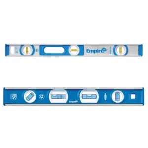 24 In. Aluminum I-Beam Level with 12 In. Compact Box Level Set - Picture 1 of 12