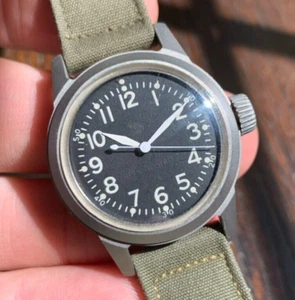 1940 Elgin Grade 532 USN Buships WWII US Military Wristwatch Customized - Picture 1 of 12