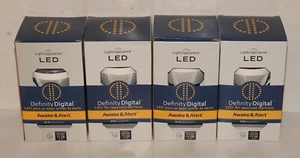 Lot of 4 NEW Lighting Science Definity Digital Light Bulbs Awake & Alert 720 Lum - Picture 1 of 9