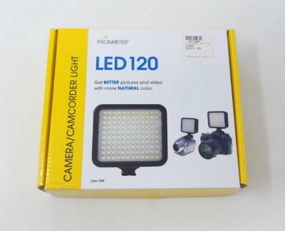 Promaster LED 120 Code 7200 Camera Camcorder Light - Image 1 of 4