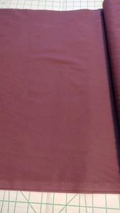Bergundy 100% cotton 3 Yards Robert Kaufman - Picture 1 of 3