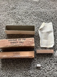 Vintage Lohman No. 110 Turkey Call ~ Original Box w/ Papers - Picture 1 of 3
