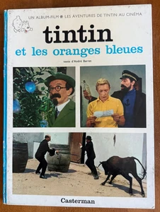 Tintin et Les Oranges Bleues Casterman 1st edition Collection Hergé 1965 - Picture 1 of 12
