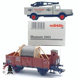 ♻️ 2ª mano - Museo Märklin 2003 vagón especial 1:87 escala H0 #E42 vagón de mercancías - Imagen 1 de 8