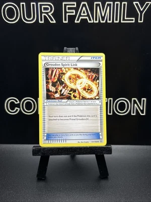 Pokemon TCG XY Primal Clash Groudon Spirit Link 131/160 Uncommon Trainer VLP - Image 1 of 4