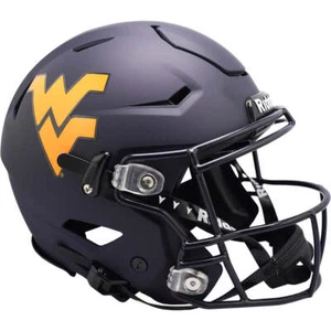 West Virginia Mountaineers Riddell SpeedFlex Full Size Authentic Football Helmet - Picture 1 of 4