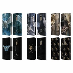 OFFICIAL ANNE STOKES OWLS LEATHER BOOK WALLET CASE COVER FOR LG PHONES 1 - Picture 1 of 7