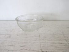 Small Vintage Depression Glass Clear Ribbed Candy Dish