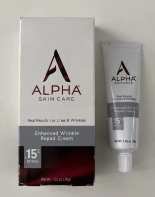 Alpha Skin Care Enhanced Wrinkle Repair Cream | Anti-Aging Formula | 0.15% - Image 1 of 4