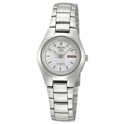 Nuevo de Lote Antiguo Seiko 5 SYMC07K1 Damas Día Fecha Reloj Automático Esfera Blanca Foto 1 de 4