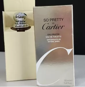 So Pretty De Cartier Eau Fruitee Spray 1.6 oz/50 ml, Made In France, NWOT + BOX - Picture 1 of 9