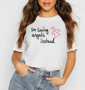 I'm Loving Angels Instead T-Shirt Robbie Williams Inspired T-shirt 2025 Tour - Picture 1 of 1