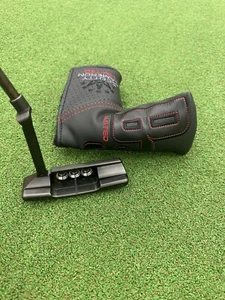 New Scotty Cameron Triple Black Long Neck Newport 2 34" - Picture 1 of 6