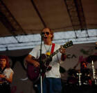 Jimmy Buffet Performs At The New Orleans Jazz Festival 1989 Old Photo