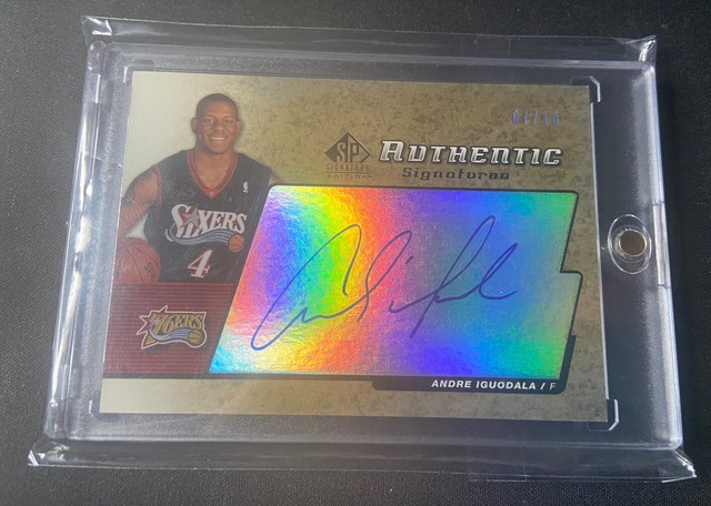 Andre Iguodala Upper Deck Auto 10枚限定