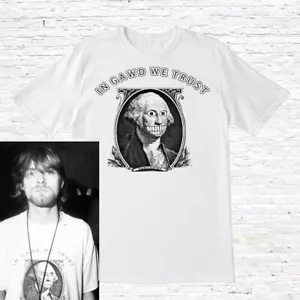 T-Shirt In Gawd We Trust (getragen von Kurt Cobain / Nirvana / In utero) - Bild 1 von 2