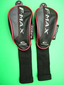 COBRA F-MAX Hybrid Golf Head Cover - Adj #s - Golf Ball Incl -Two 2️⃣ H/Cs~ ⛳VGC - Picture 1 of 10