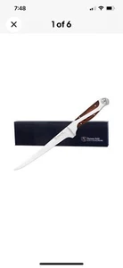 Hammer Stahl 7-Inch Fillet Knife - German High Carbon Steel - Curved Flexible... - Picture 1 of 5