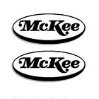 McKee Boat Yacht Decals 2PC Set Vinyl High Quality New Stickers  /    