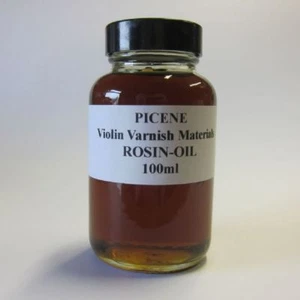 ROSINÖL: GEIGENBAUER GEIGE / CELLOLACKHERSTELLUNG, PICENE-SORTIMENT, 100 ML! - Bild 1 von 1
