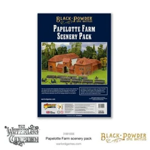 Warlord Games polvere nera epiche battaglie Waterloo Papelotte confezione paesaggistica fattoria - Foto 1 di 4