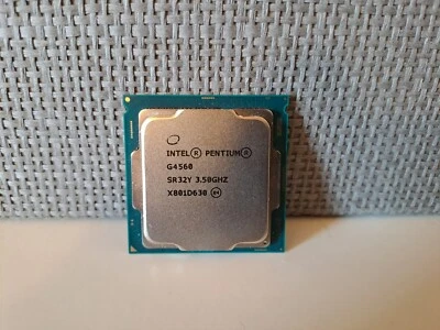 CPU Intel Pentium G4560 3.50 GHz SR32Y CPU 14 nm for LGA 1151 socket - Immagine 1 di 2