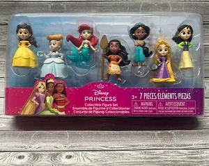 2024 - Juego de figuras coleccionables de princesa Disney 7 piezas - Nuevo en paquete - Imagen 1 de 2