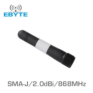 2pc 868MHz High Gain Wifi Antenna TX868-JZ-5 2.0dBi SMA Male Omnidirection - Picture 1 of 3