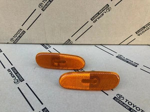 Toyota Supra Celica Satz Stoßstange seitliche Begrenzungsleuchten Side Lens Bod - Picture 1 of 3