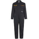 US Police Embroidery Logo Kids Coverall Personalised With Your Name Law Uniform
