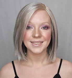 KAI Wig by RENE OF PARIS, *CLEARANCE!* Silver Stone, Lace Front + Mono Part - Picture 1 of 11