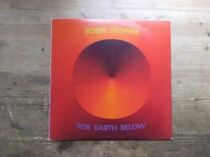 Robin Trower For Earth BelowA1/B1 Press Very Good+ Vinyl LP Record Album CHR1073 - Picture 1 of 4