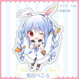 Hololive Vtuber Usada Pekora Double-sided Acrylic Keychain Charm Volume.3 - Bild 1 von 2