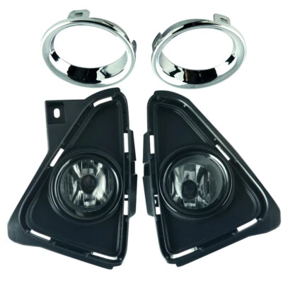 Par de luces antiniebla izquierda derecha y kits de cableado y soportes para Toyota RAV4 2016 2017 Foto 1 de 3