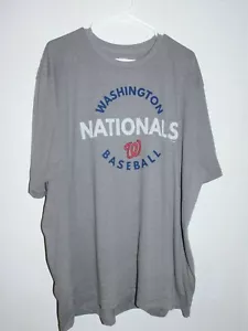 Camiseta de hombre de los Washington Nationals, gris, Sm, Lg, 2XL - Imagen 1 de 2