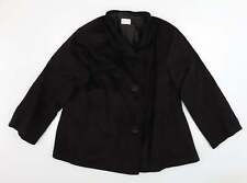 ELVI Womens Brown Jacket Coat Size XS