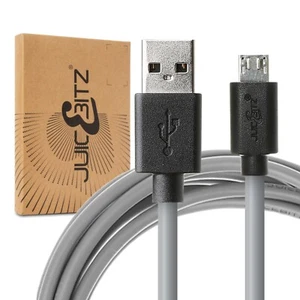 JuicEBitz® USB to Micro-USB Micro B Fast Charger Cable Data Transfer Sync Lead - Picture 1 of 41