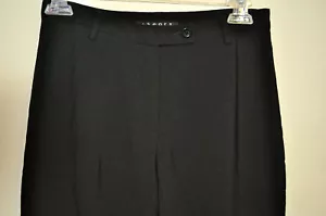 PANTALONES PANTALONES DELANTEROS PLANOS/PIERNA RECTA NEGROS - Imagen 1 de 5