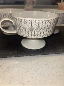Rosenthal Composition Secunda Grey  Tapio Wirkkala Cups  set of 4 S - Picture 1 of 5