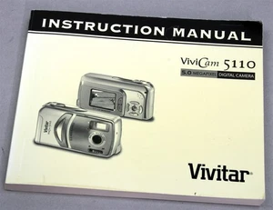 VIVITAR VIVICAM 5110 Owner's Manual Instruction Book English/French/German - Picture 1 of 2
