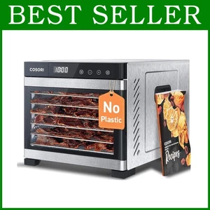 Idea de regalo: deshidratador de 6 bandejas de acero inoxidable - Imagen 1 de 10